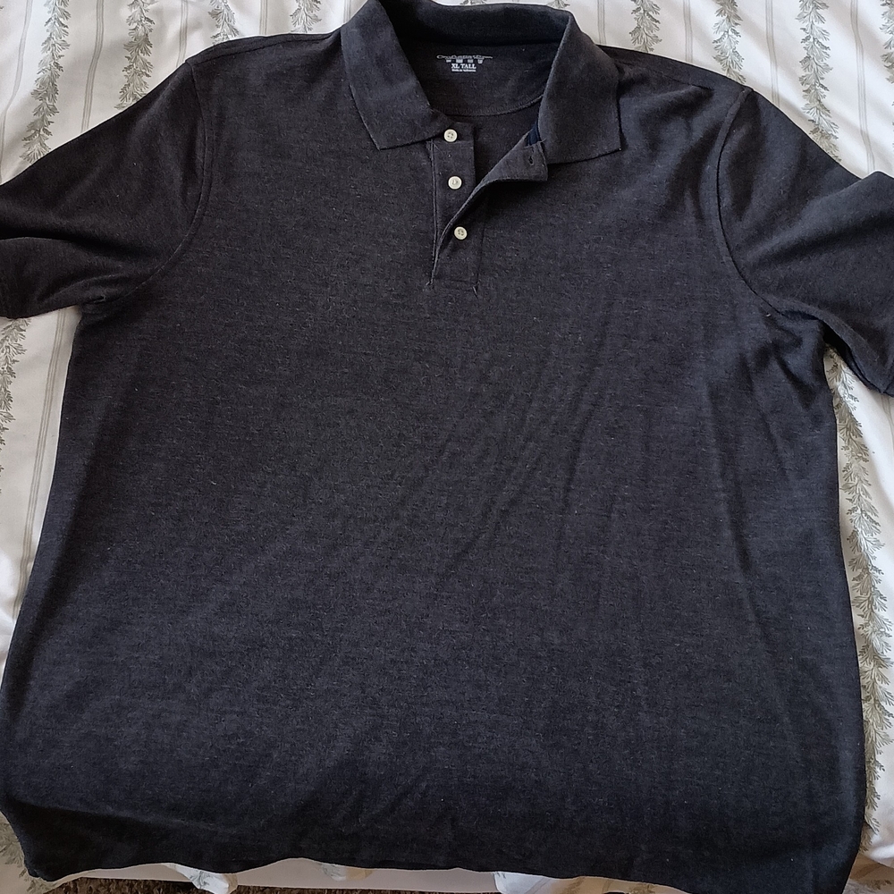 Croft & Barrow Charcoal Polo Shirt